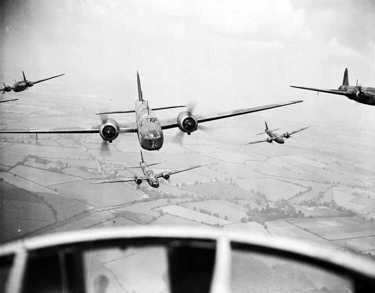 Squadron Vickers Wellington-bommenwerpers