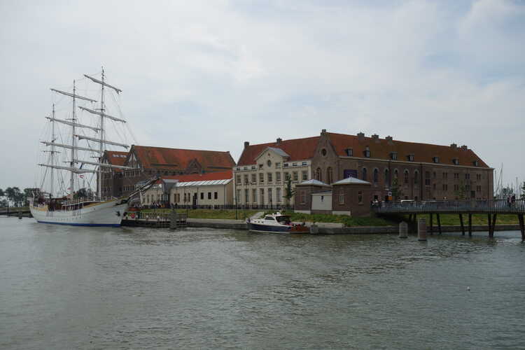 Overzicht van het Oostereiland in Hoorn.