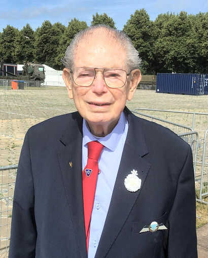 Loek Middel op Veteranendag 2024. (Foto: Jeffrey Middel, 2024)