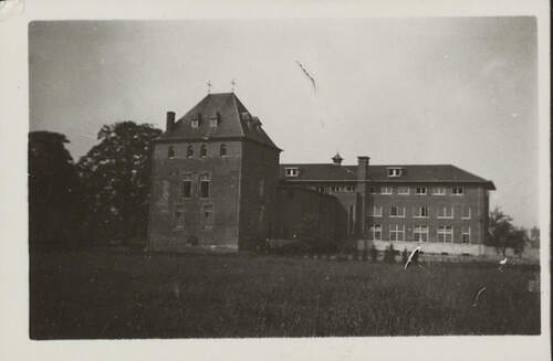 De achterzijde van abdij Mariënkroon in Nieuwkuijk. (Foto: Beeldbank Streekarchief Langstraat Heusden Altena, 1943)